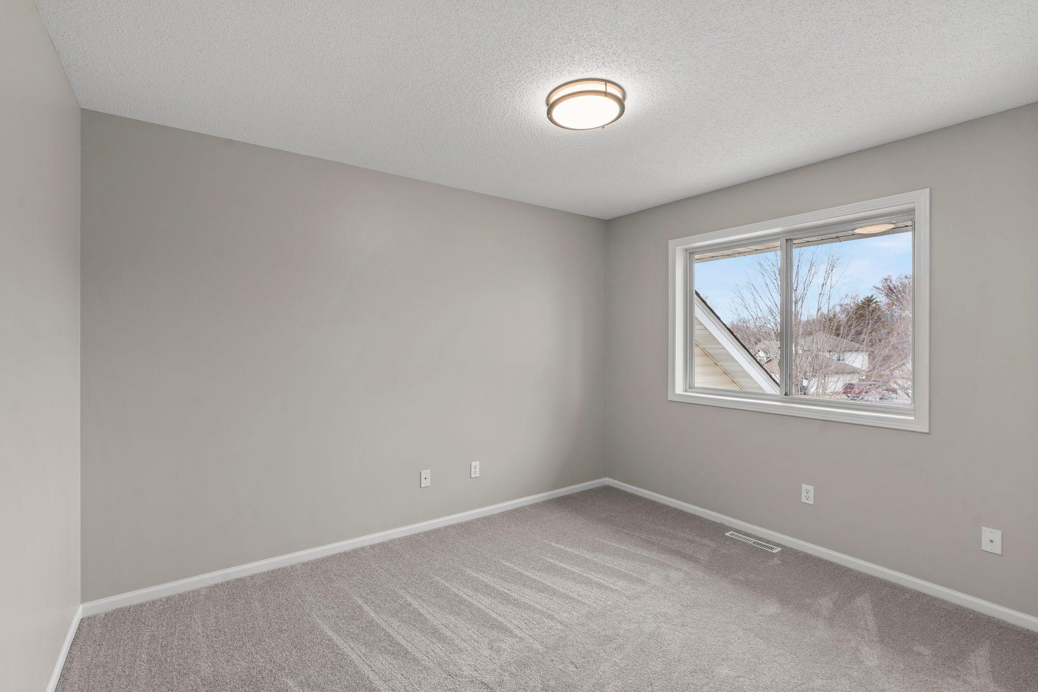 3 spacious bedrooms on the upper level.