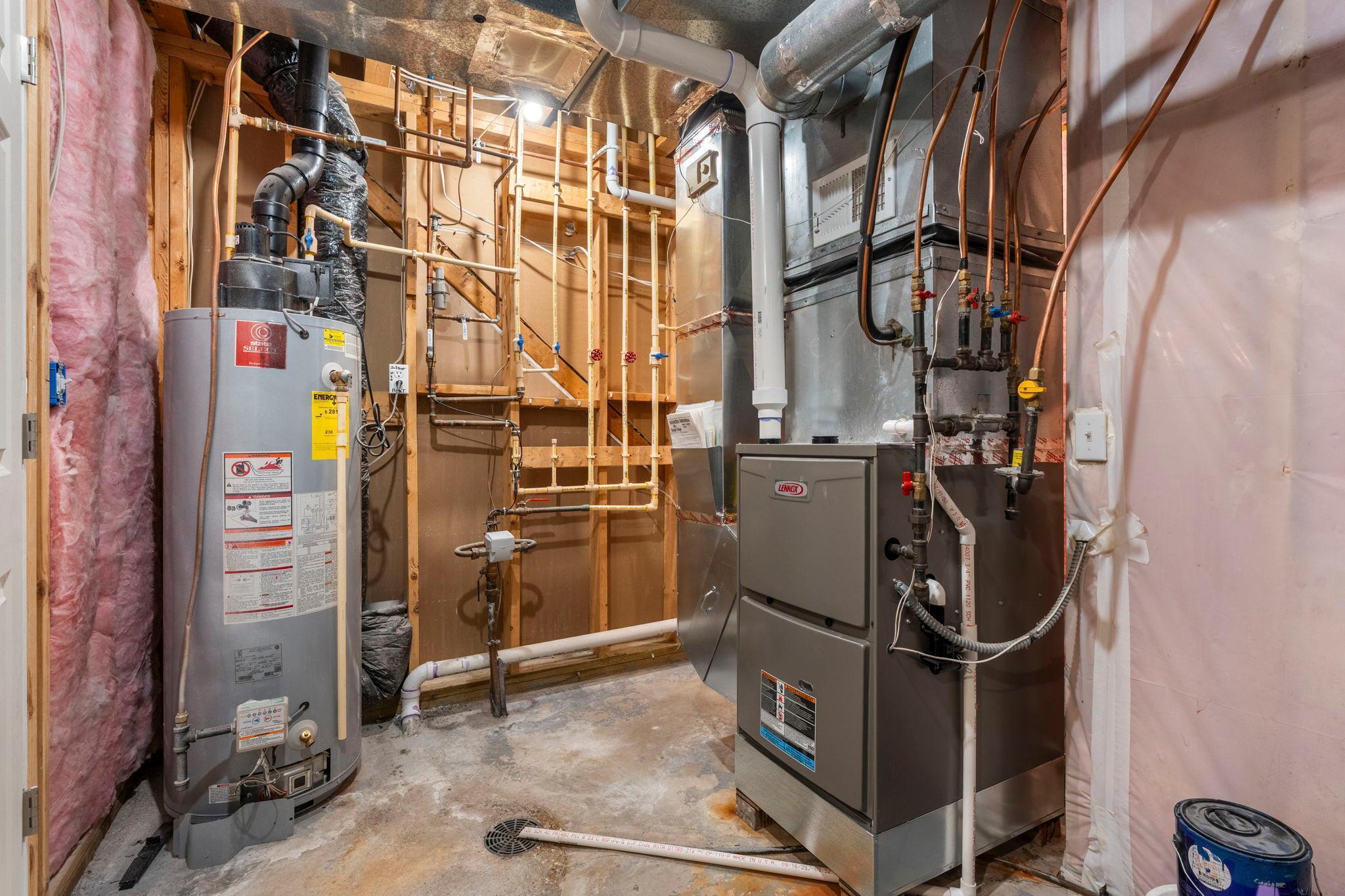 Updated mechnicals! New water heater and furnace.