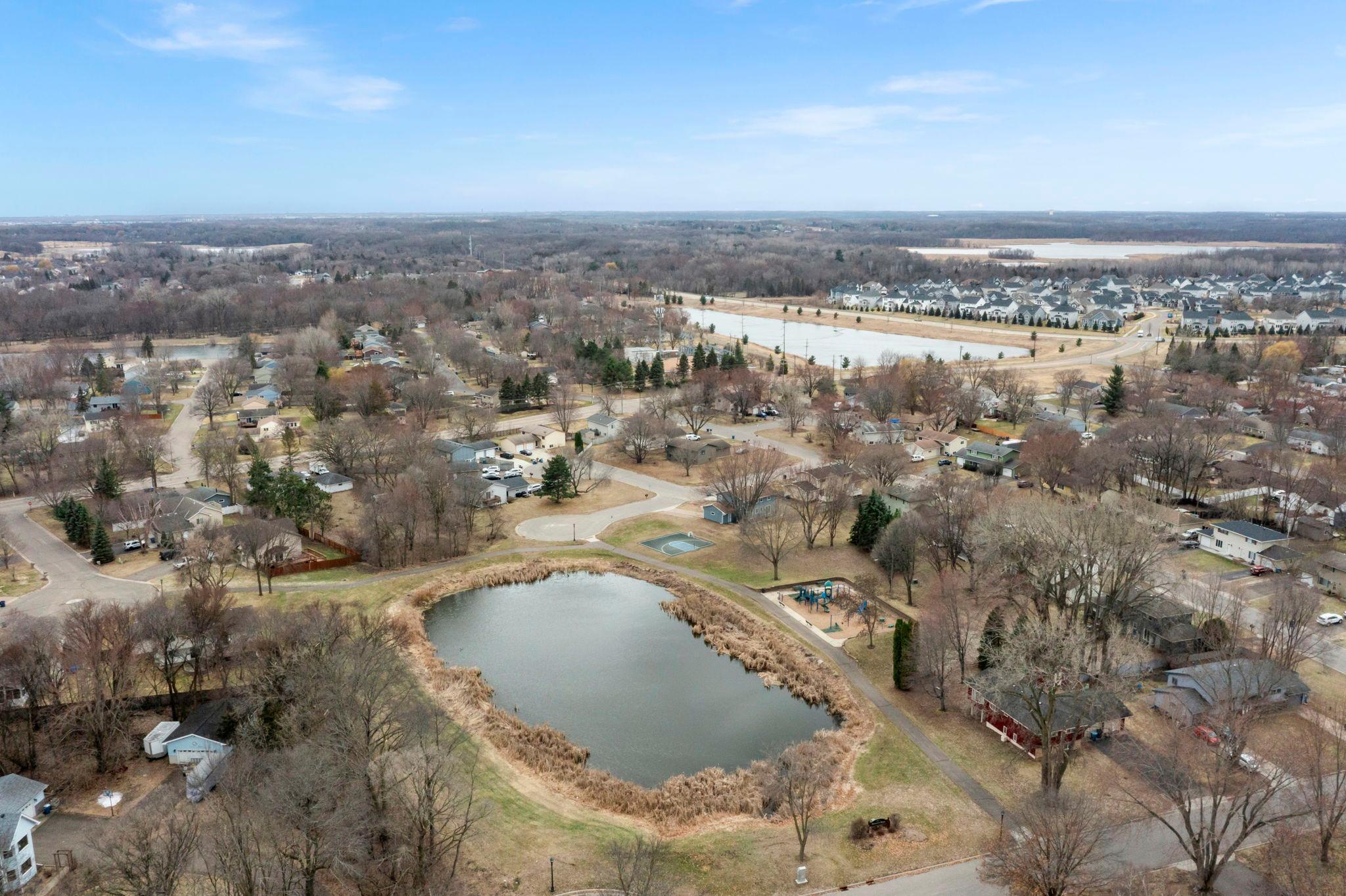 Access to pond, walking trail, park just across the street through the cul de sac!