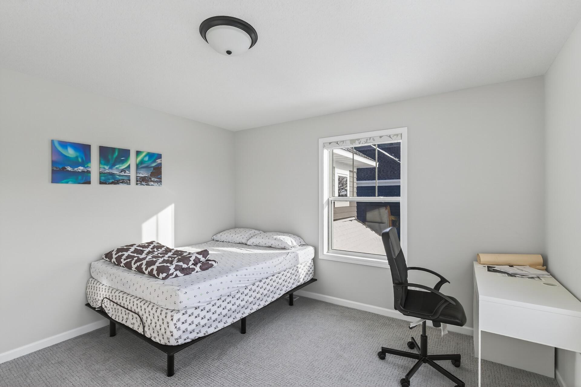 Bedroom 3 being used as a guestroom/office