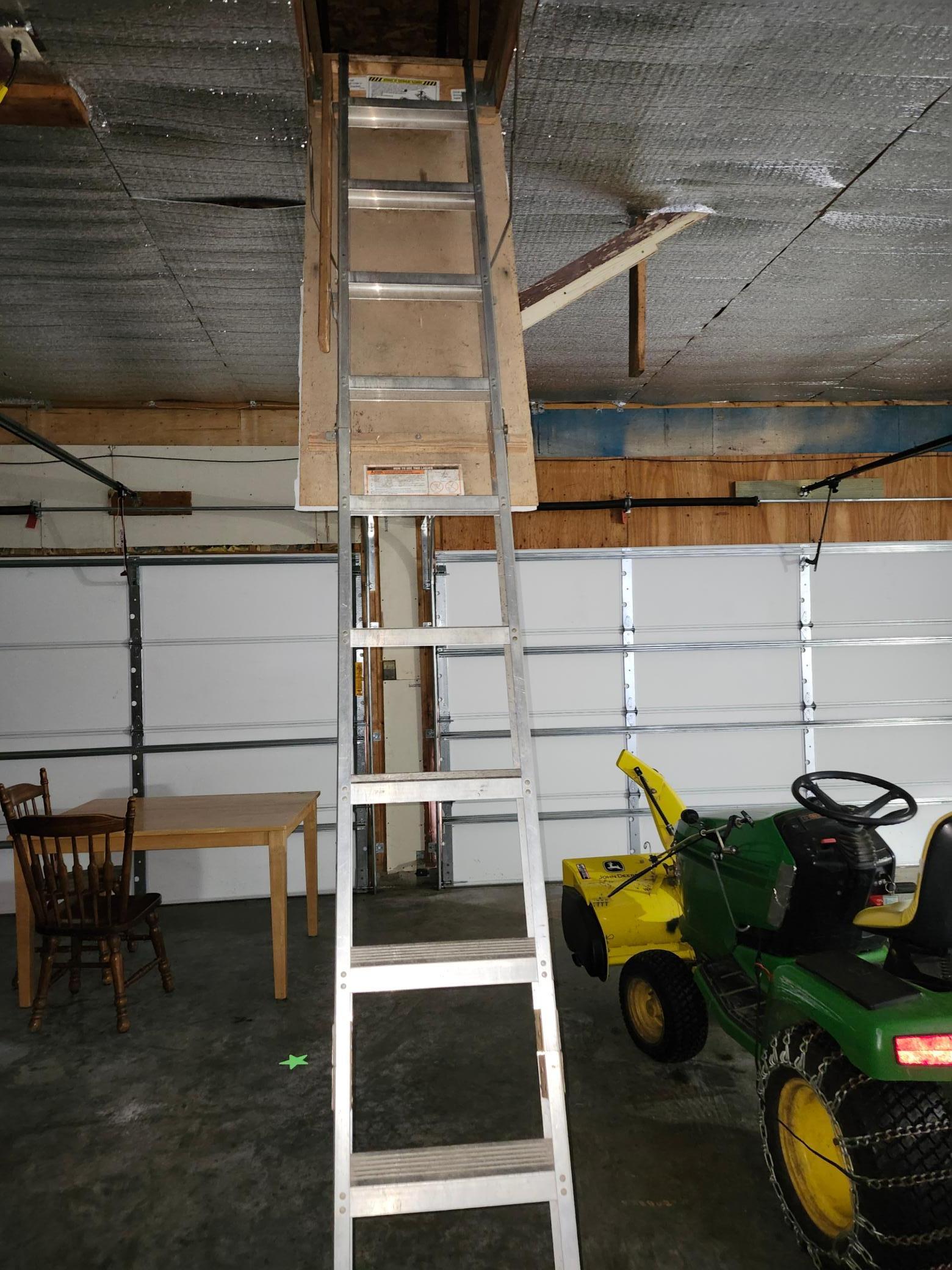 Garage Attic for storage