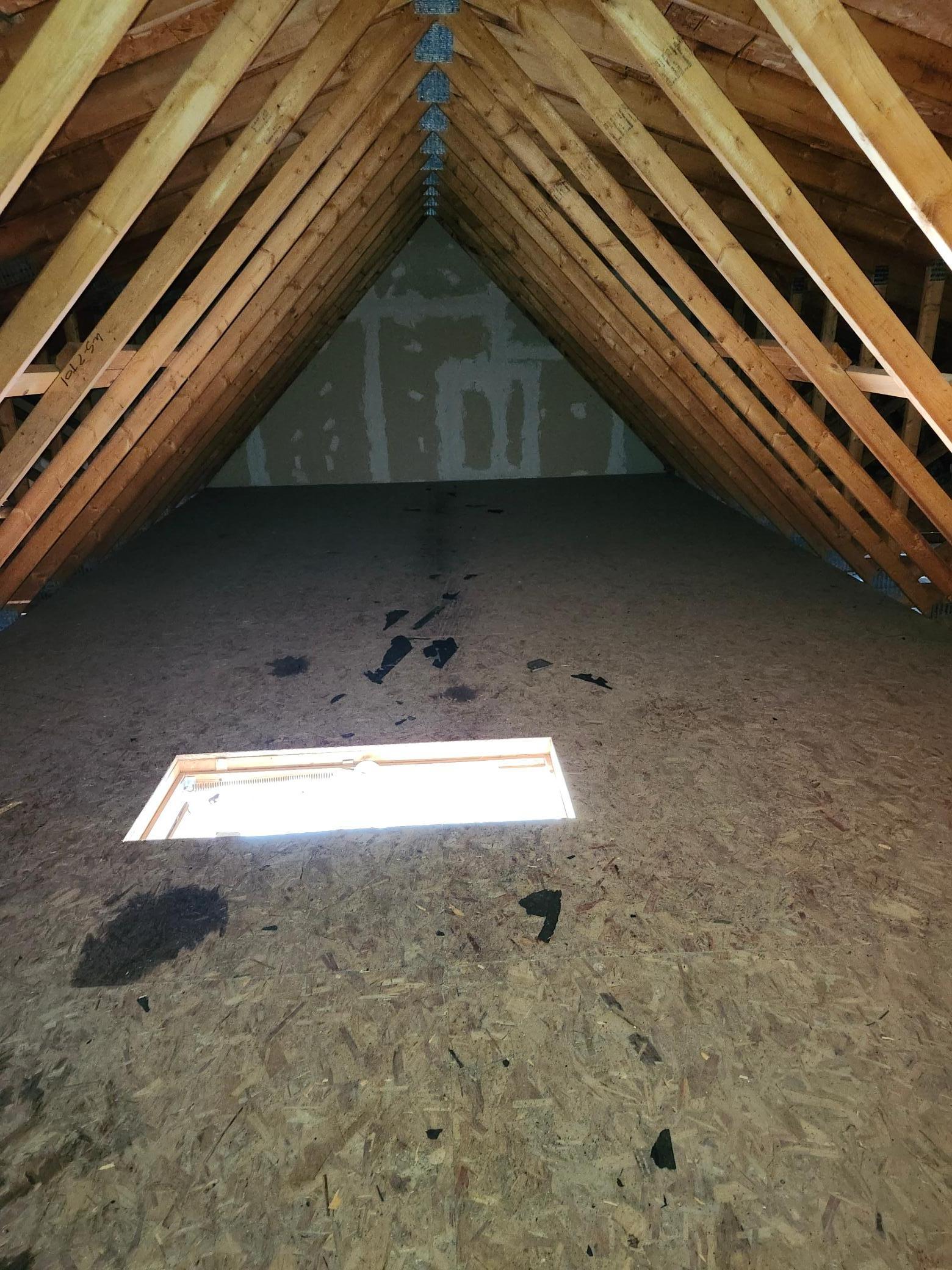 Garage Attic for storage 1