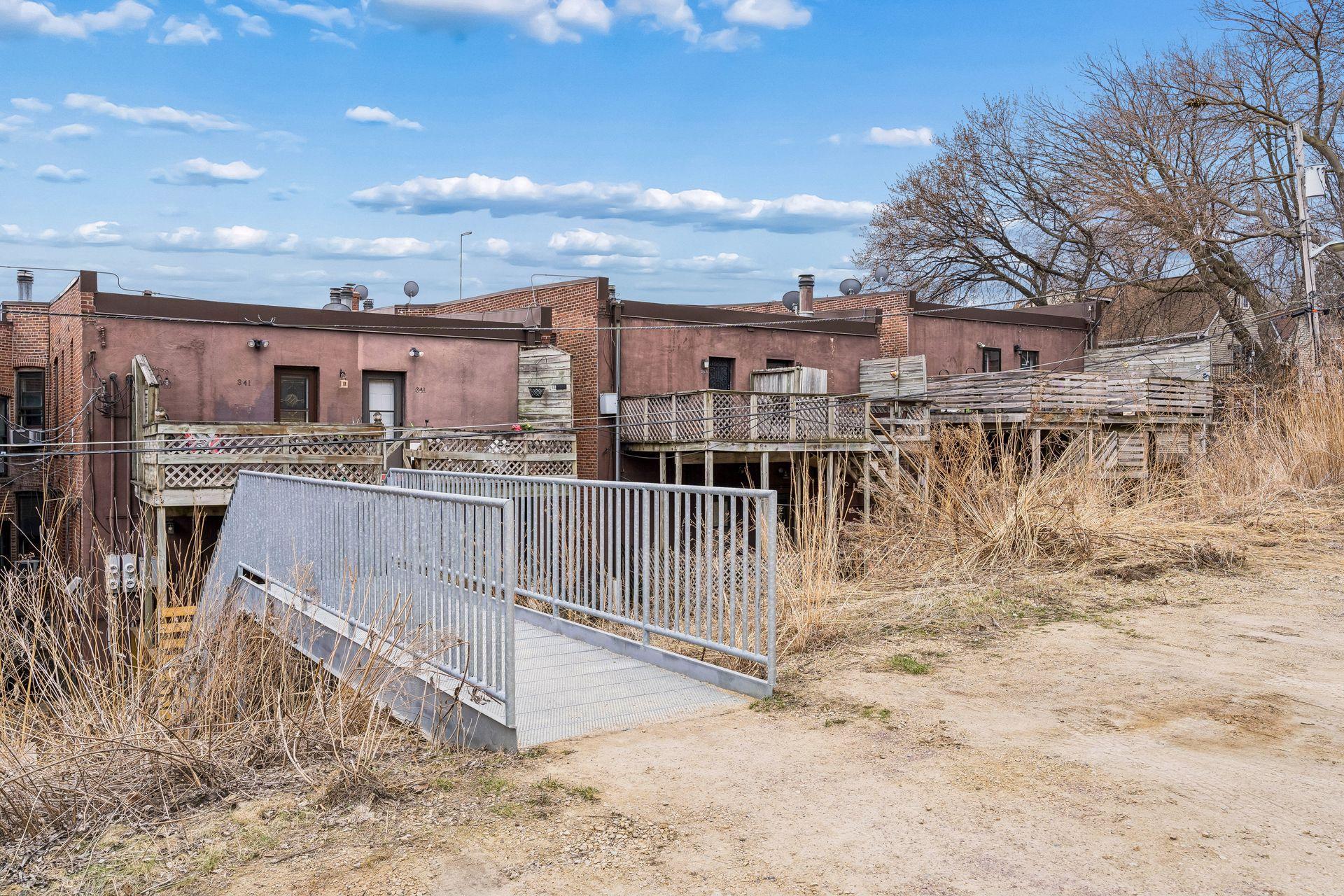 Walking Bridge from Parking to Back Entry