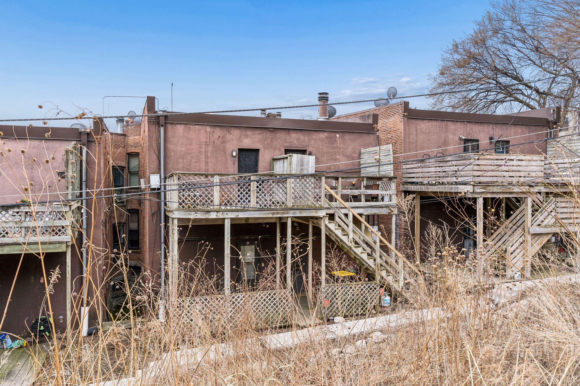 Back of Building From Resident Parking