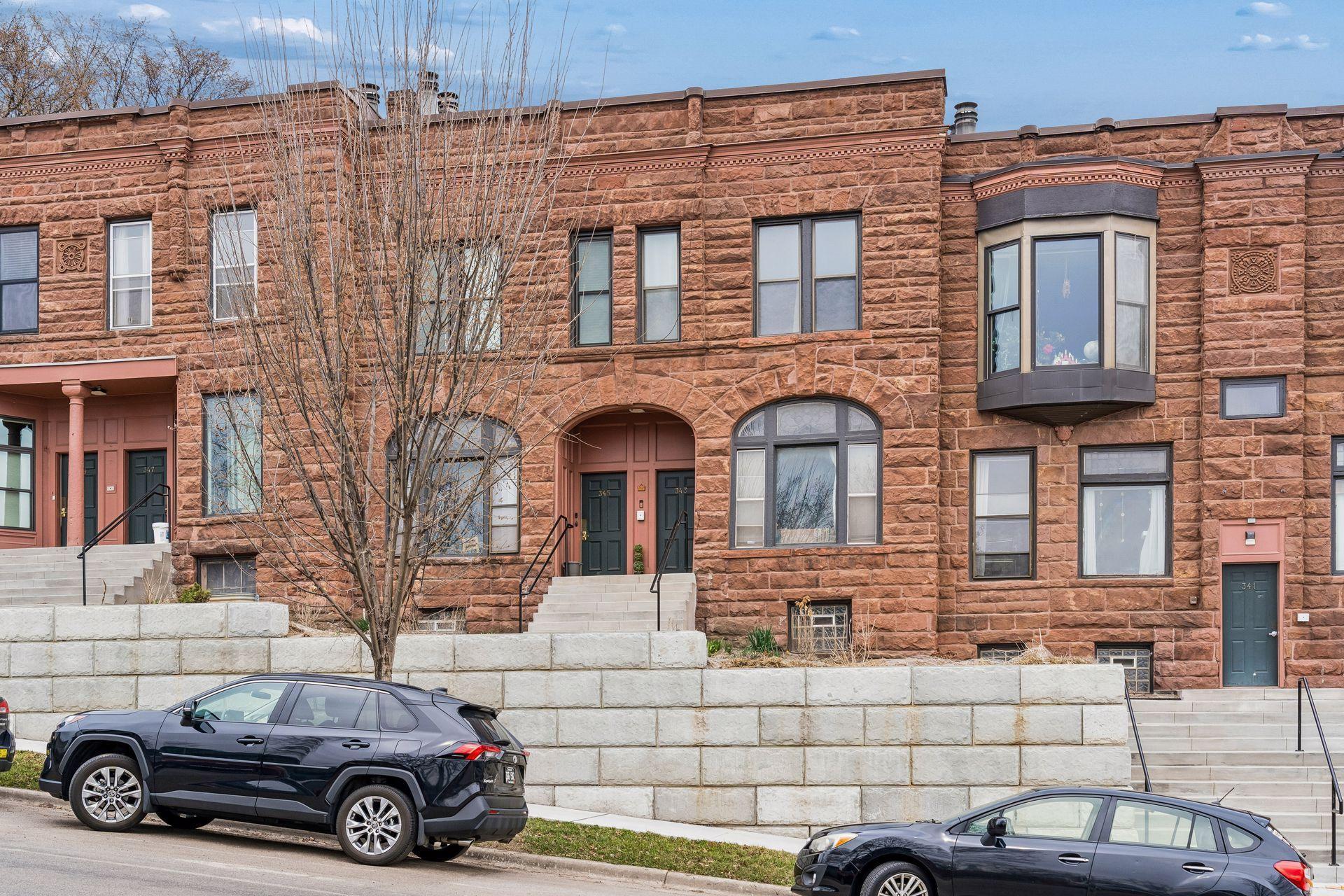 Front View of Building