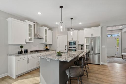 Spacious Gourmet Kitchen(Hood vent is an upgrade)