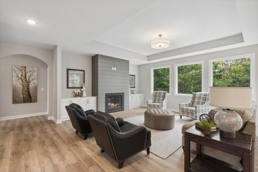 Beautiful Fireplace wall (This is an upgrade option)