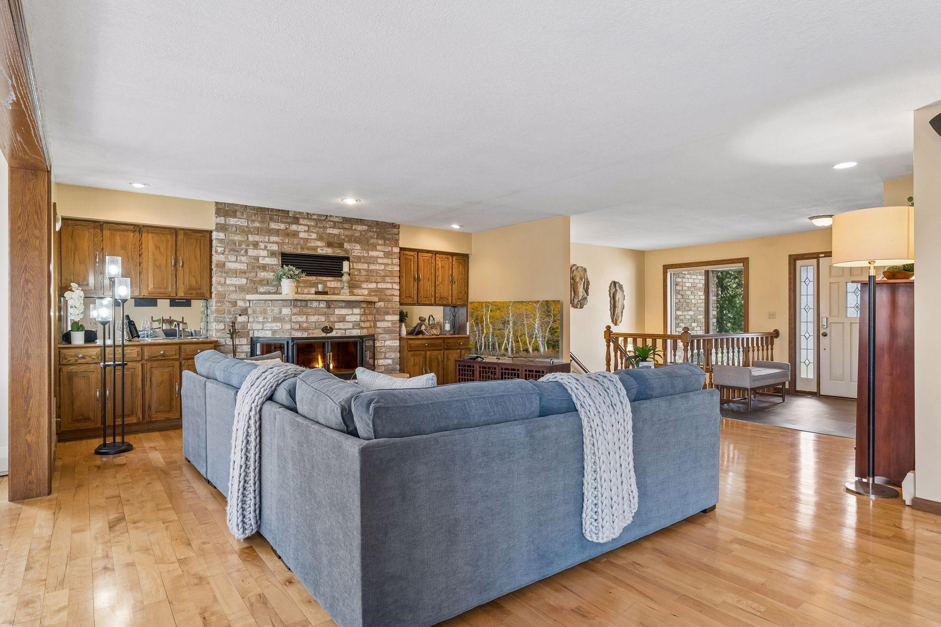 Comfortable main living space with open feel.