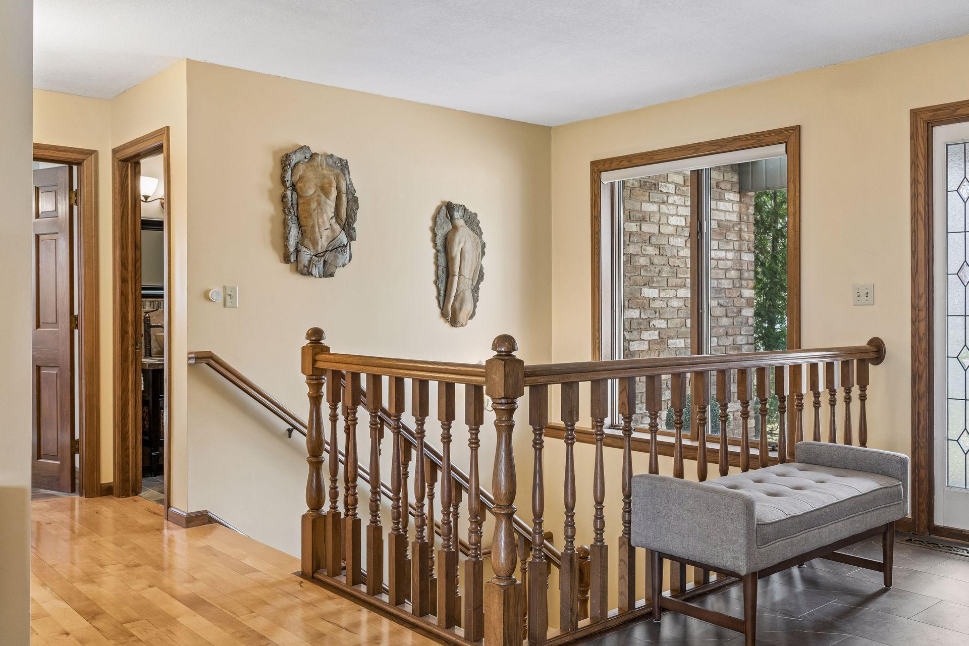 Open Staircase to the Walkout lower level.