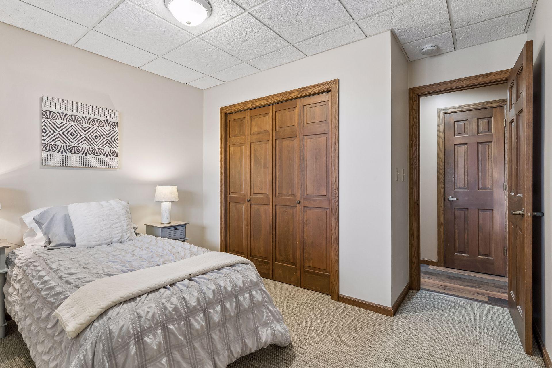 Notice the quality 6 panel doors.