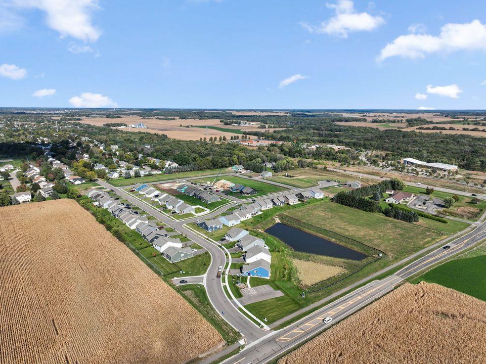 Aerial of community