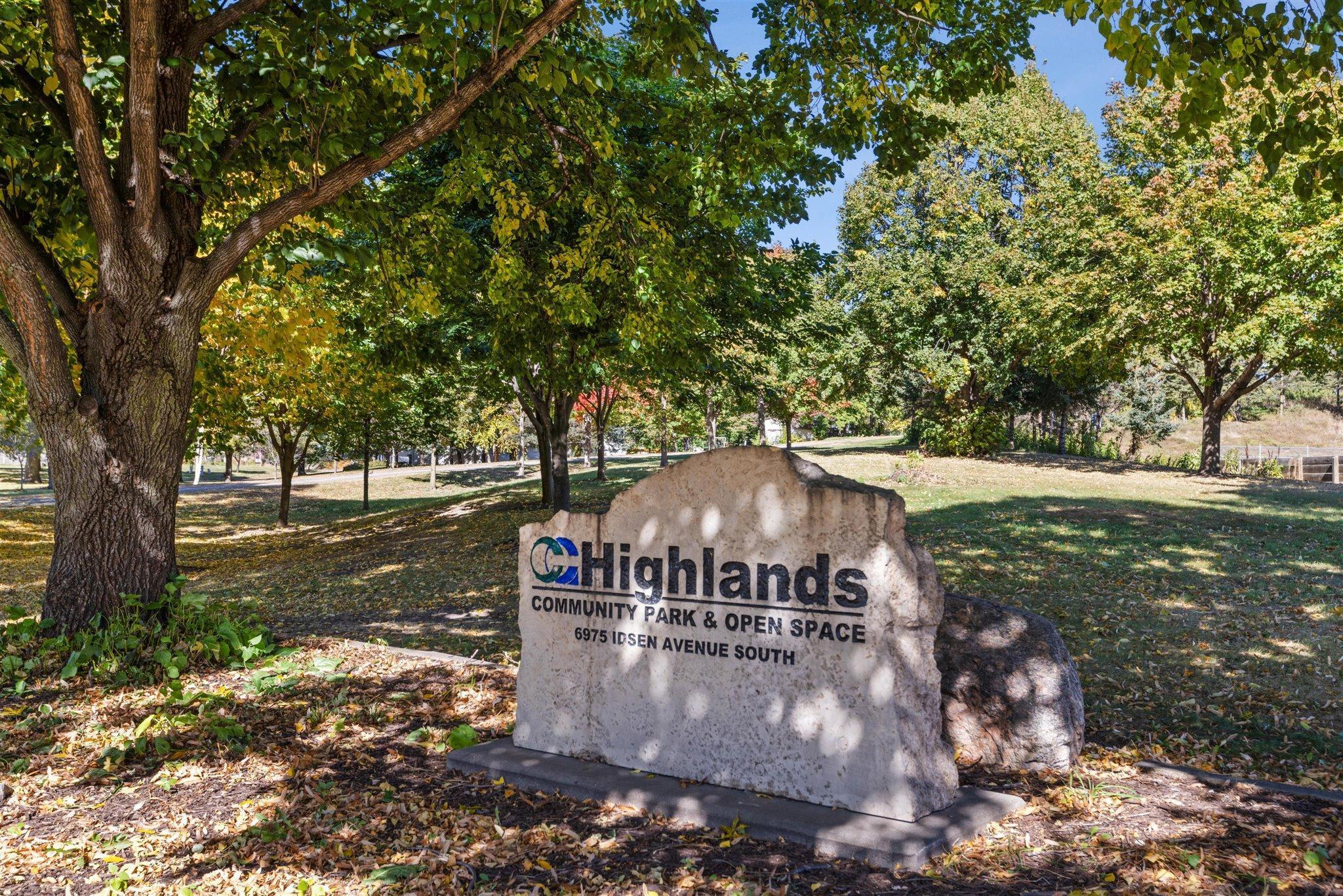 Highlands Park is one of Cottage Grove's premier parks.