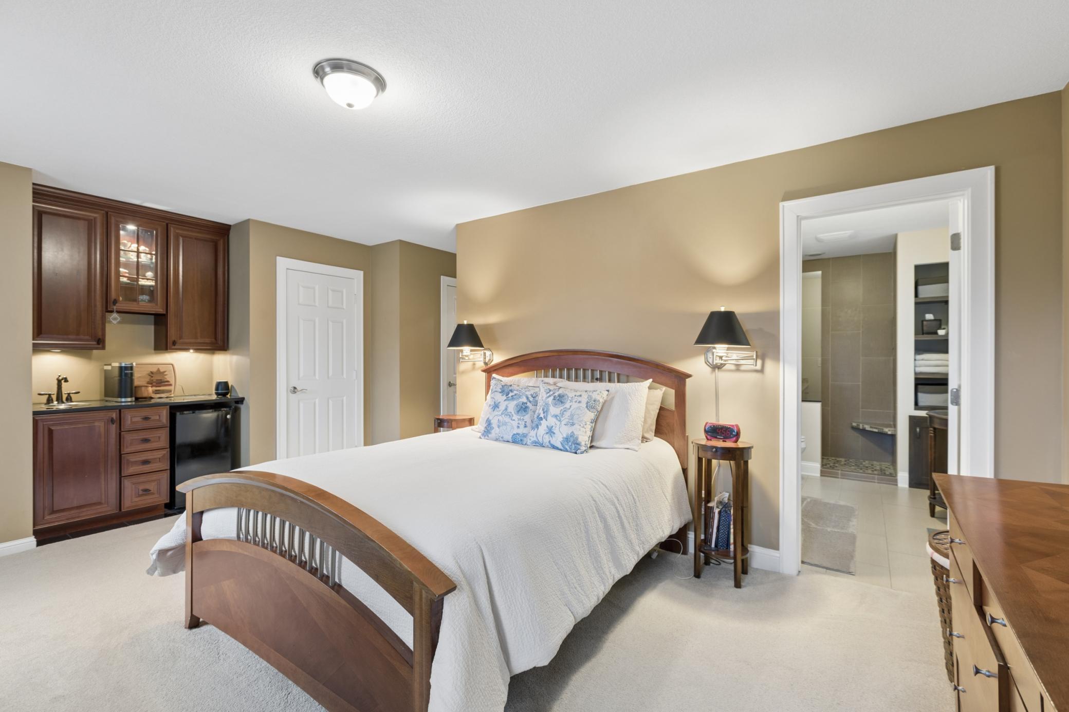 Can you imagine starting and ending your day with a spacious suite like this? It is hard to beat the storage and amenities this space has to offer.