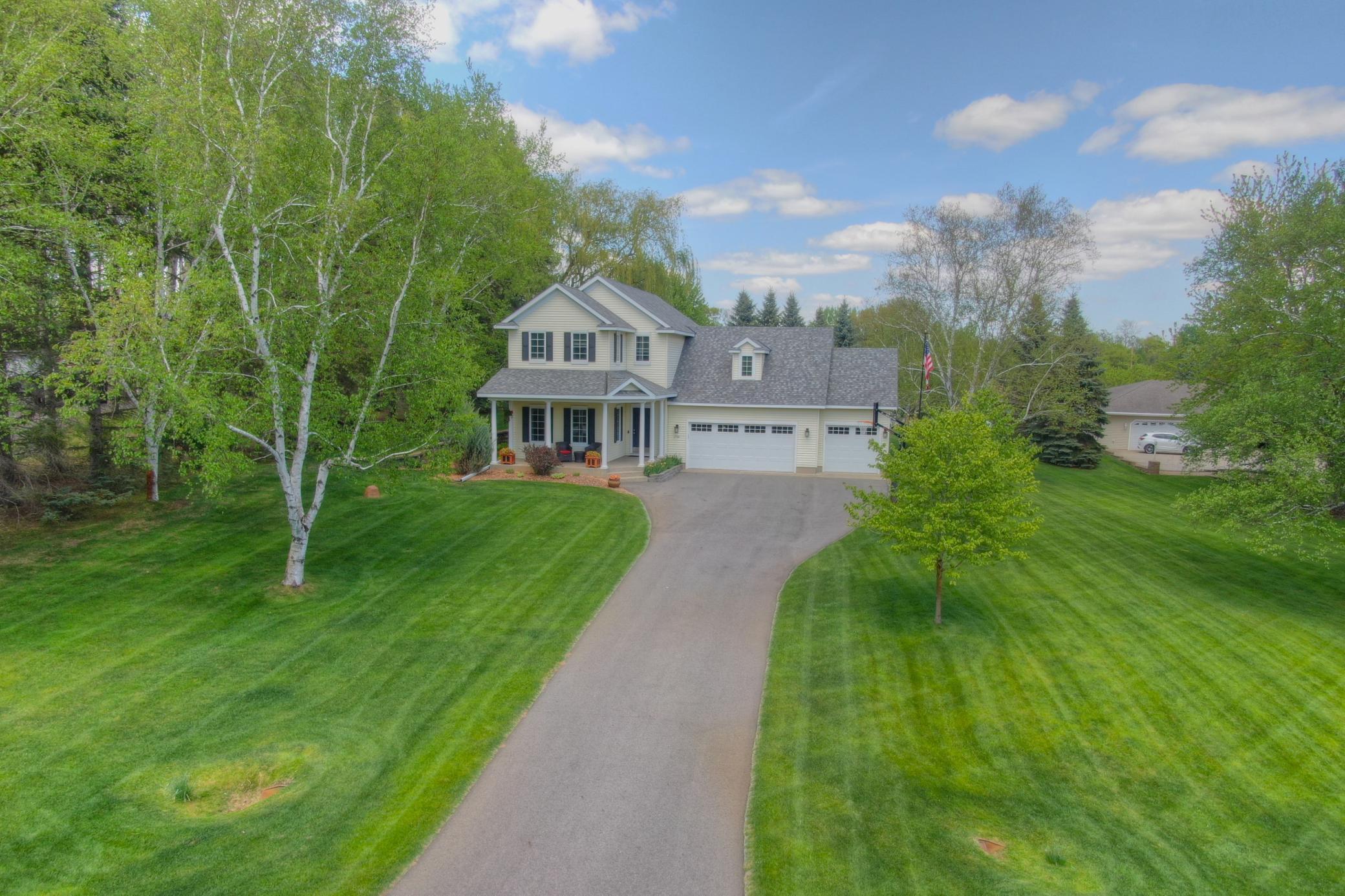Your own private oasis awaits in South St. Cloud! This captivating two-story home boasts five bedrooms, four bathrooms, and sits on 0.919 acre lot with irrigation, a paver patio with water feature all framed by mature trees and great curb appeal.