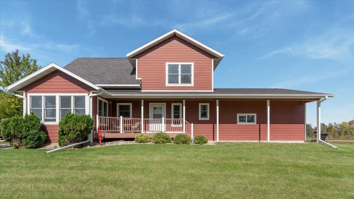 30381 Wildwood Rd, Ashby, MN 56309.Only a couple of steps to main floor living, quiet spot under the covered porch.