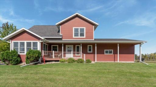 30381 Wildwood Rd, Ashby, MN 56309.Only a couple of steps to main floor living, quiet spot under the covered porch.