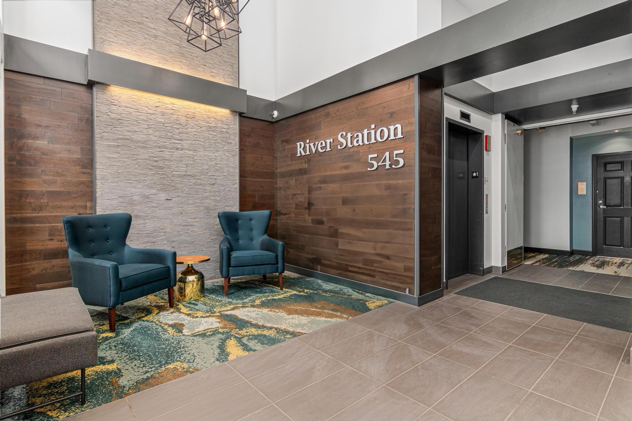 Secured Shared Lobby Area with Spacious Elevator