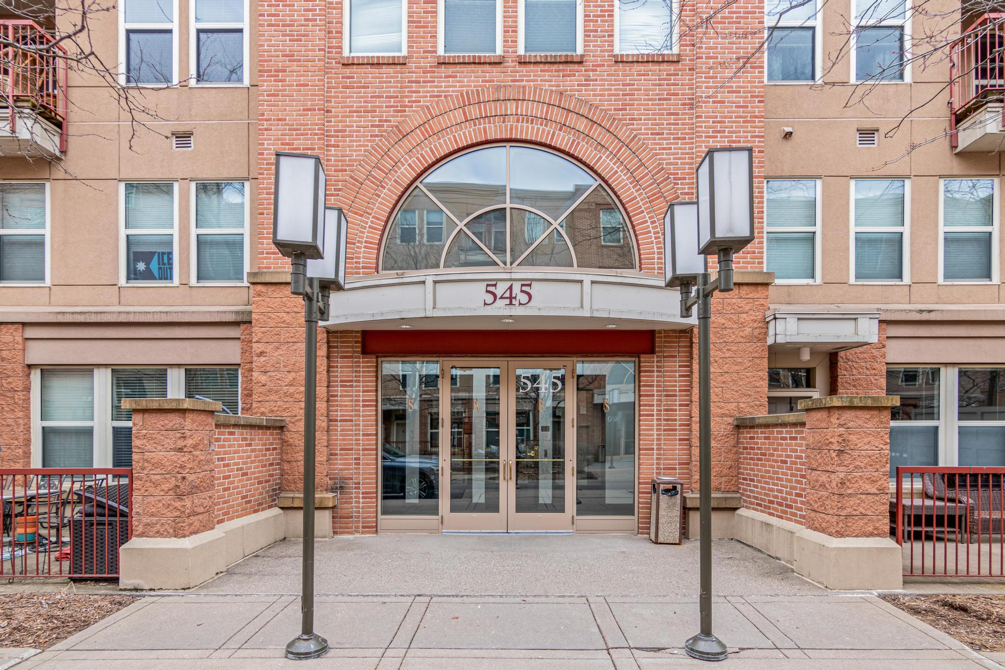 Entrance to Secured Lobby & Building