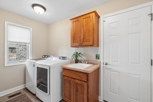 356 Andrews Bay, Hudson, WI - Plenty of storage space in the Laundry room