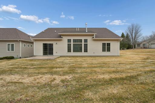 356 Andrews Bay, Hudson, WI - back of house/patio