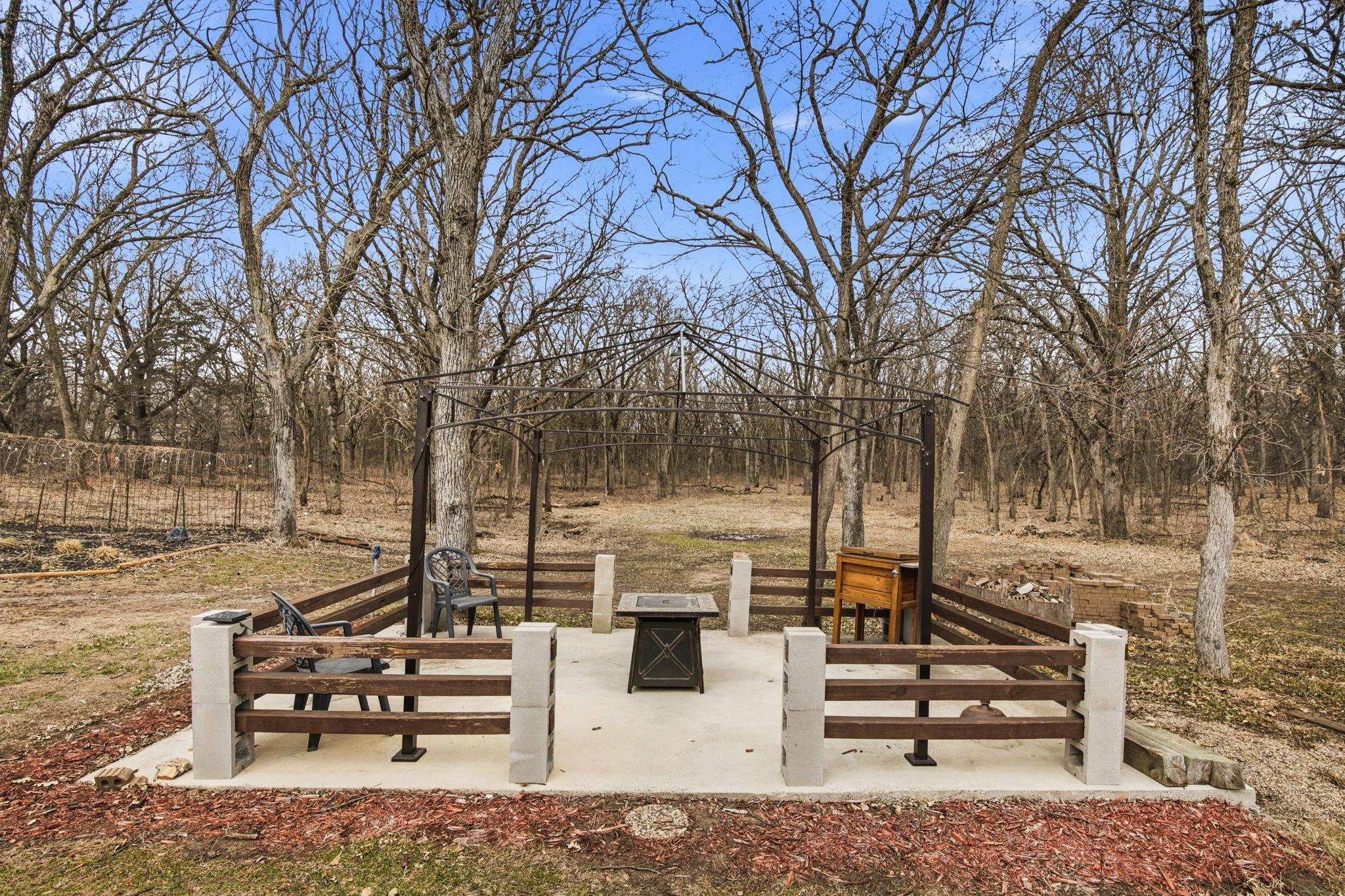 Enjoy your outdoor patio