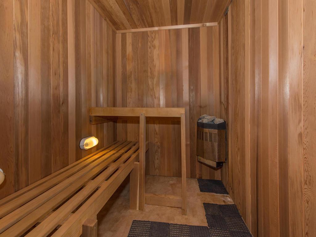 Awesome sauna located in the lower level.