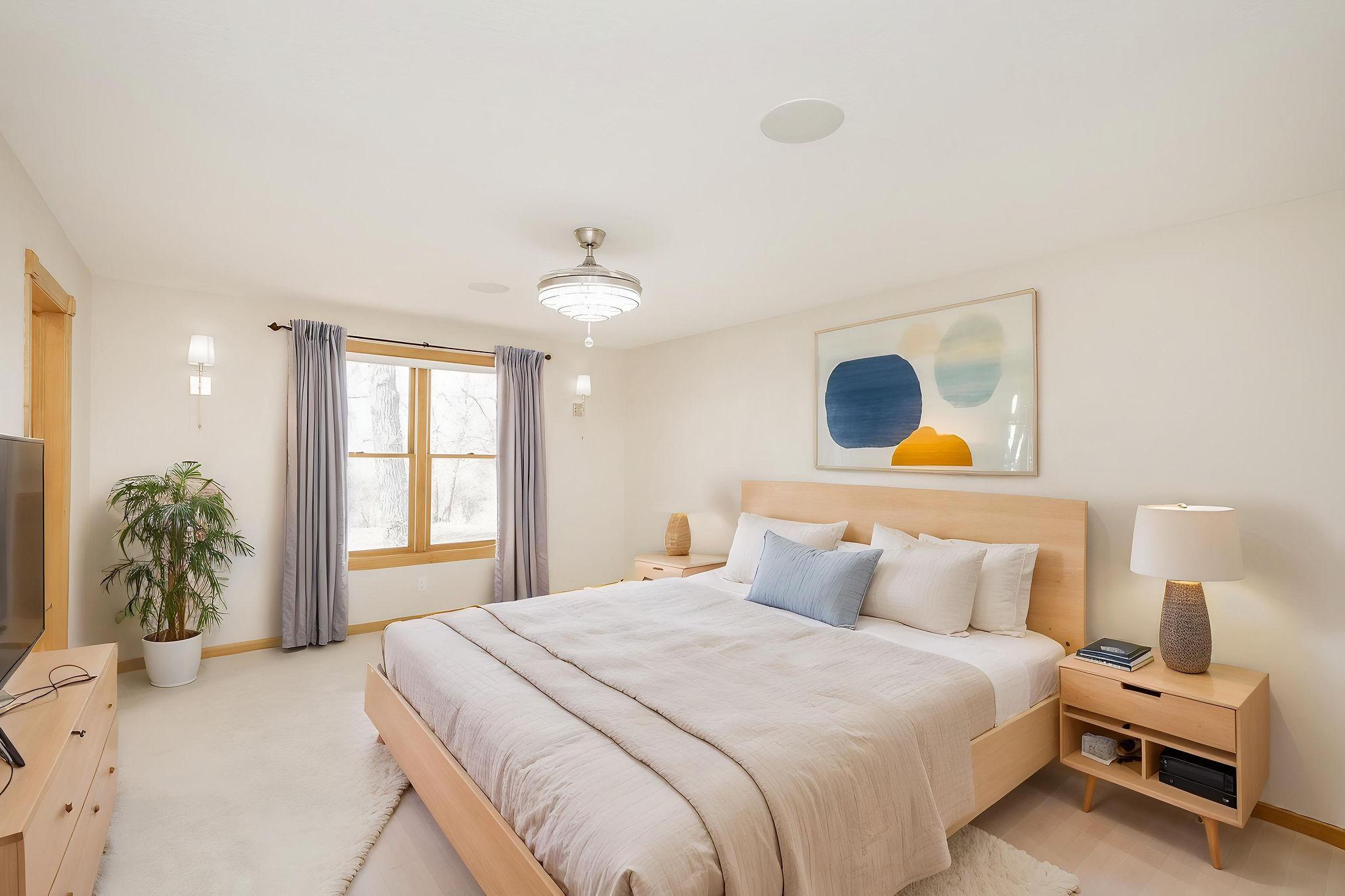 Primary Bedroom - Virtually Staged