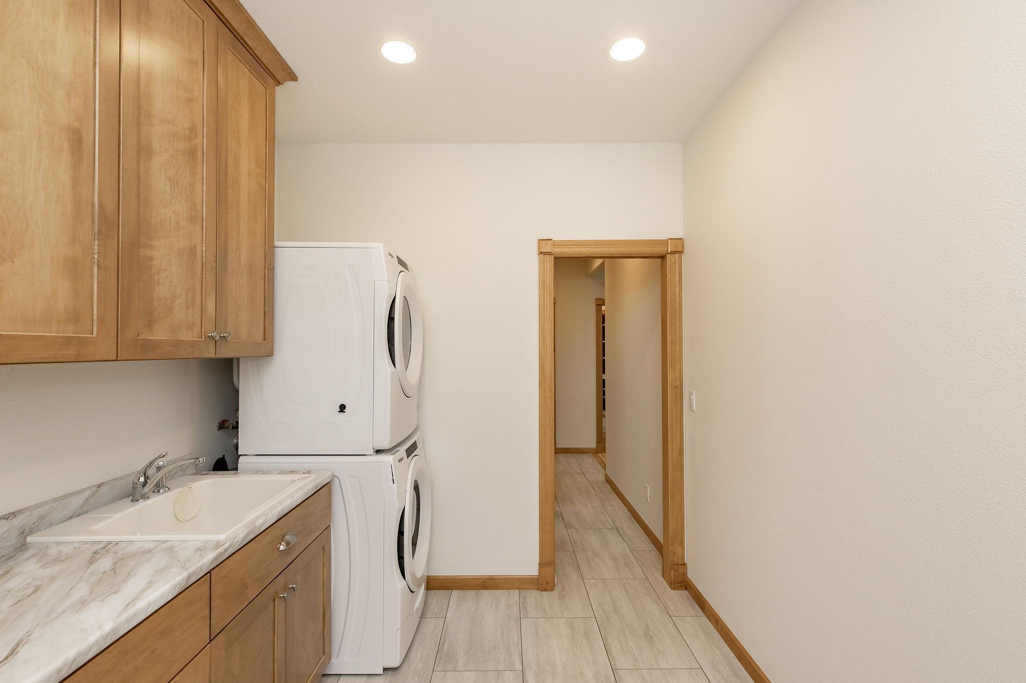 Main floor laundry