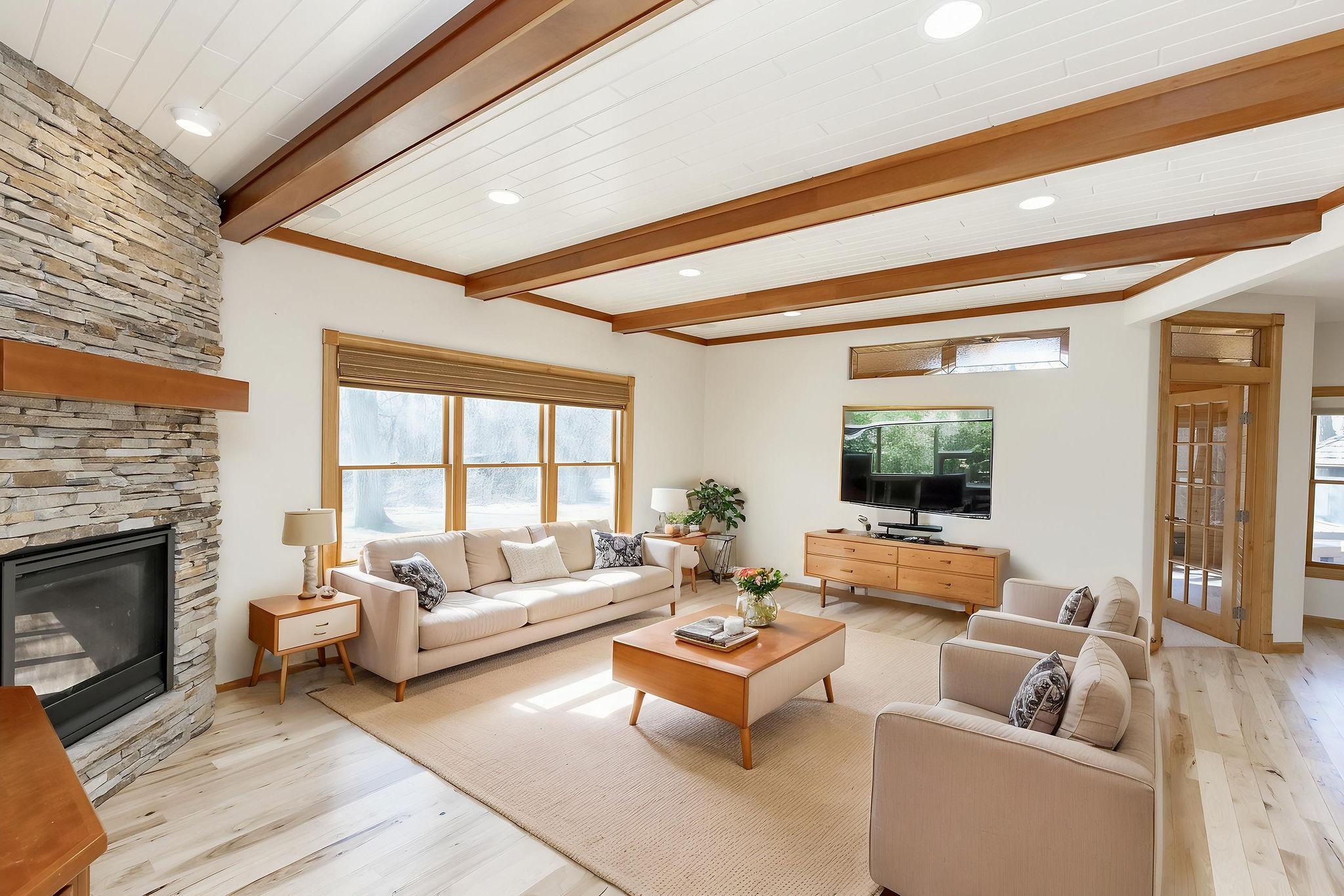 Living Room - Virtually Staged