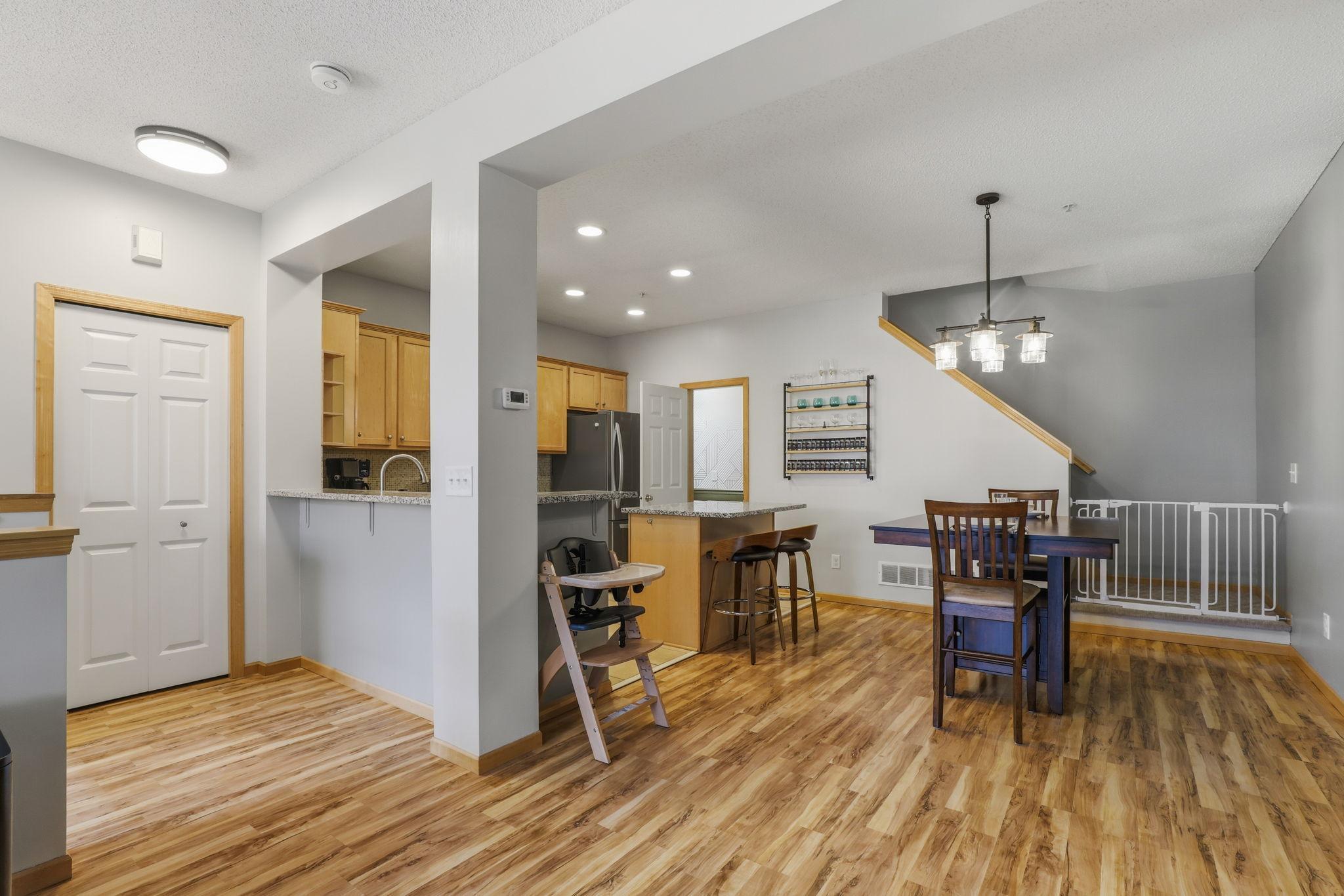 Lots of natural light