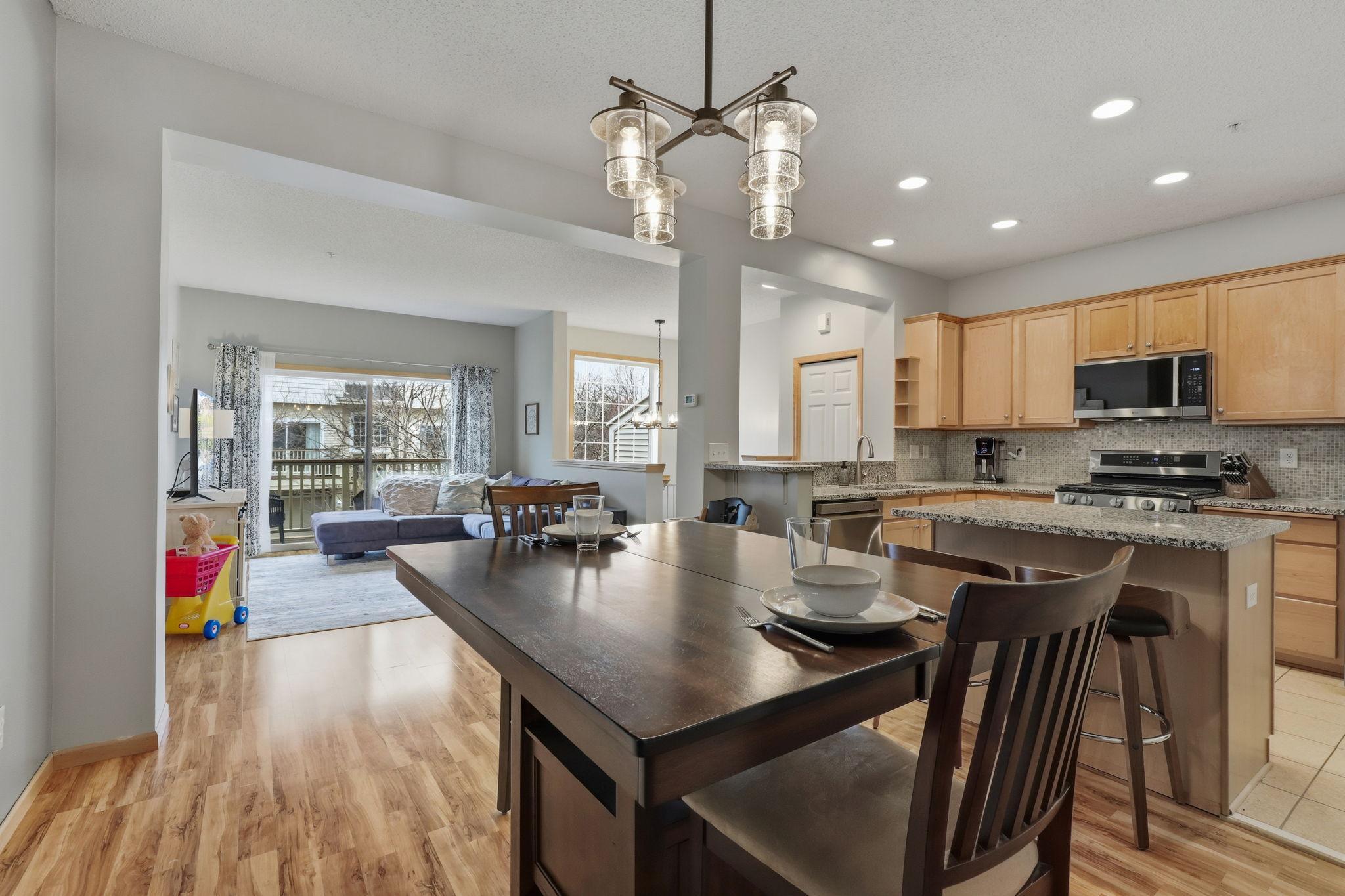 Invite guests over for lunch or a fun dinner together