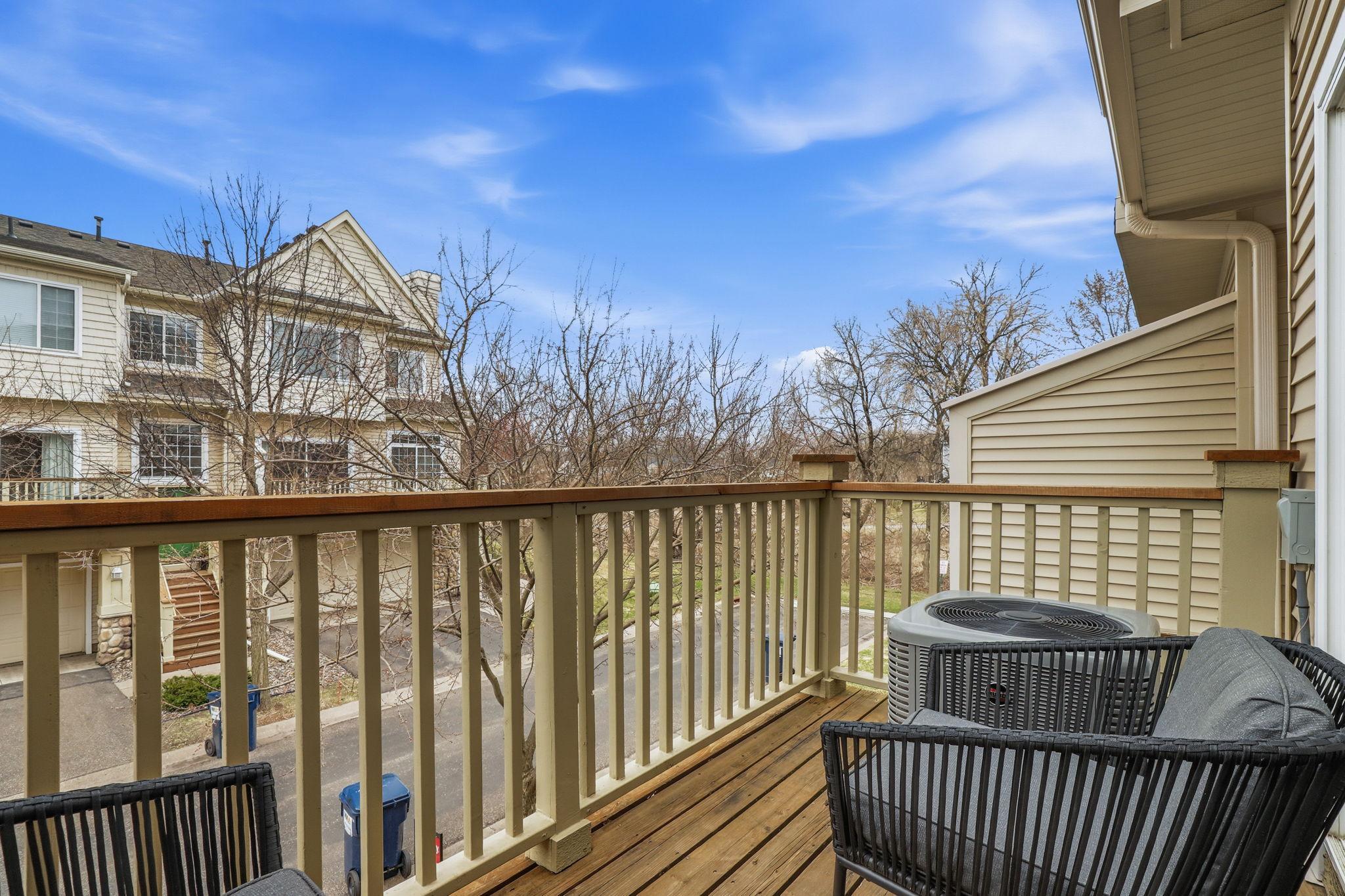 Enjoy the nice blue skies after a stressful day at work