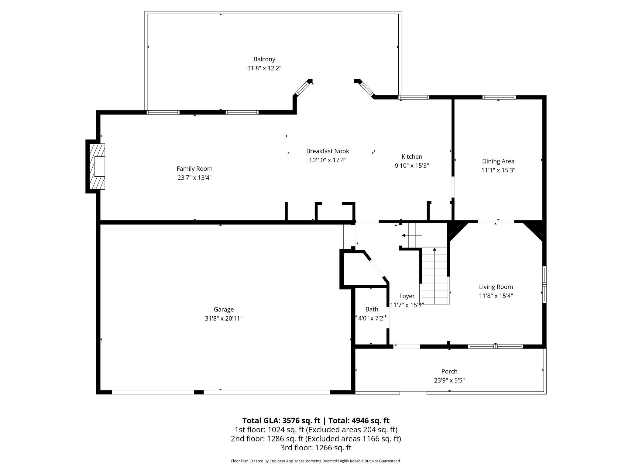 Main Level Floorplan