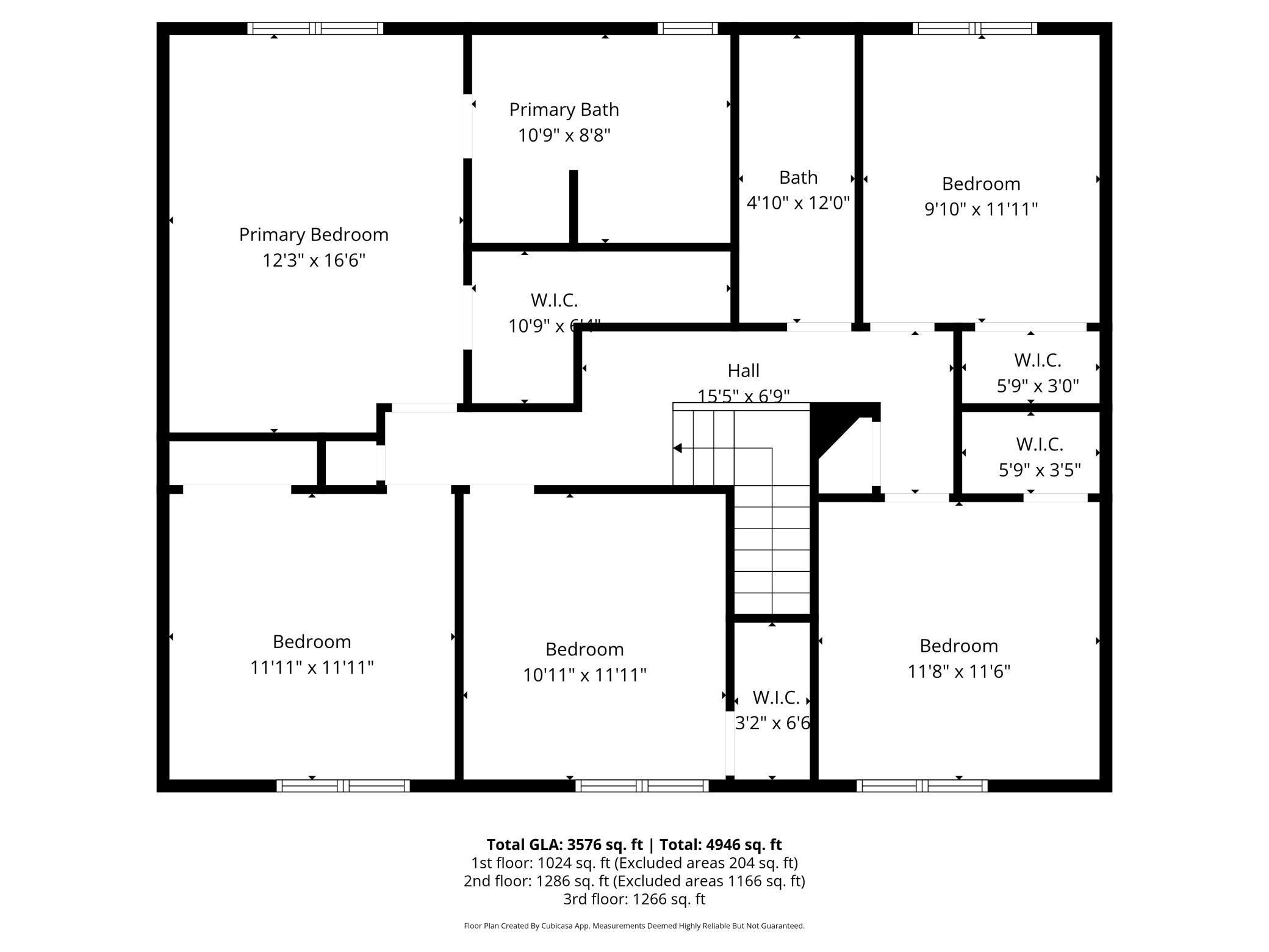Upper Level Floorplan