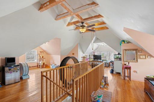 3rd Floor "LOFT" area with 3 dormer bays