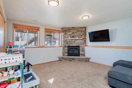 Family Room with Fireplace
