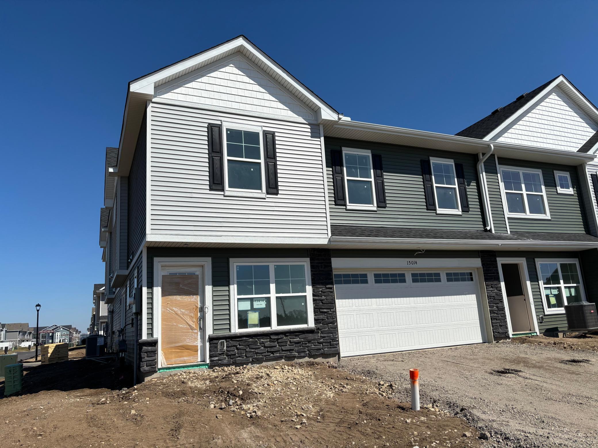 Progress photo of the actual home!