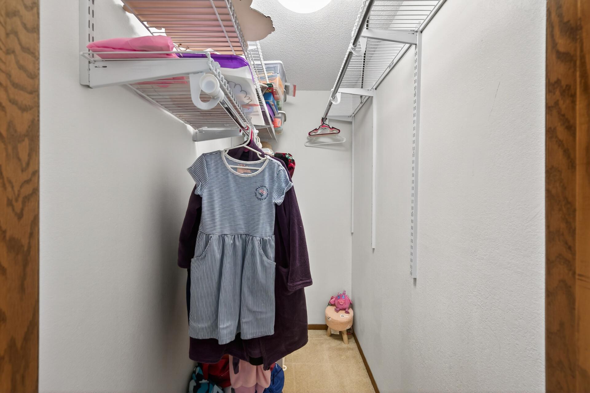 2nd Bedroom Walk-in Closet