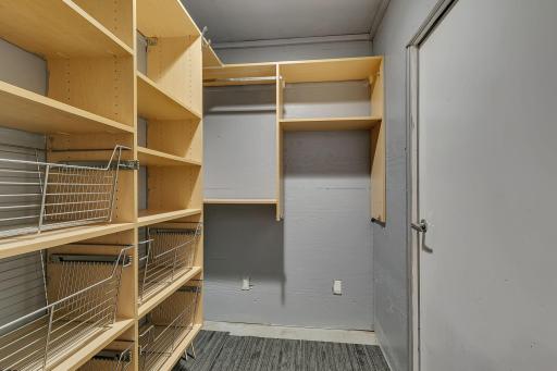 Mud/storage room from attached garage entering kitchen
