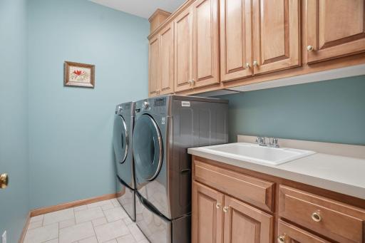 Main floor laundry