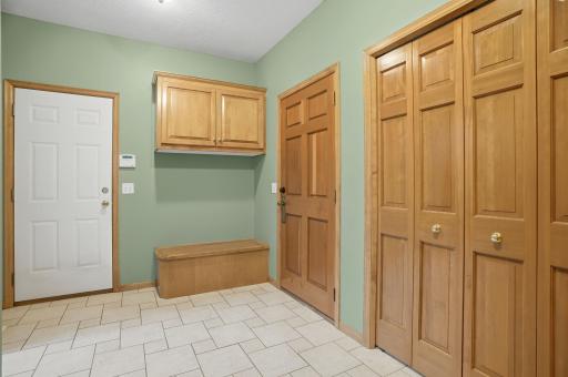 Garage entrance/mud room