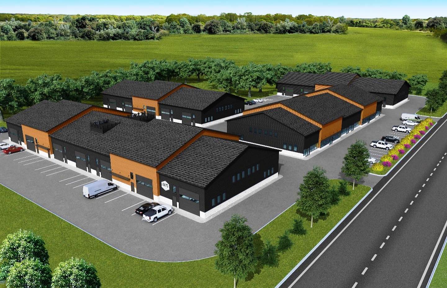 Rendering of 4 Phase Development