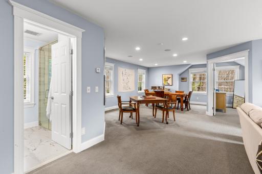 Second level suite offers expanded family space