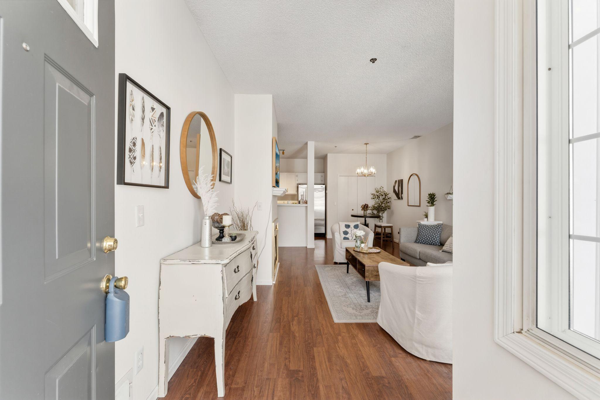 Step into the inviting front foyer!