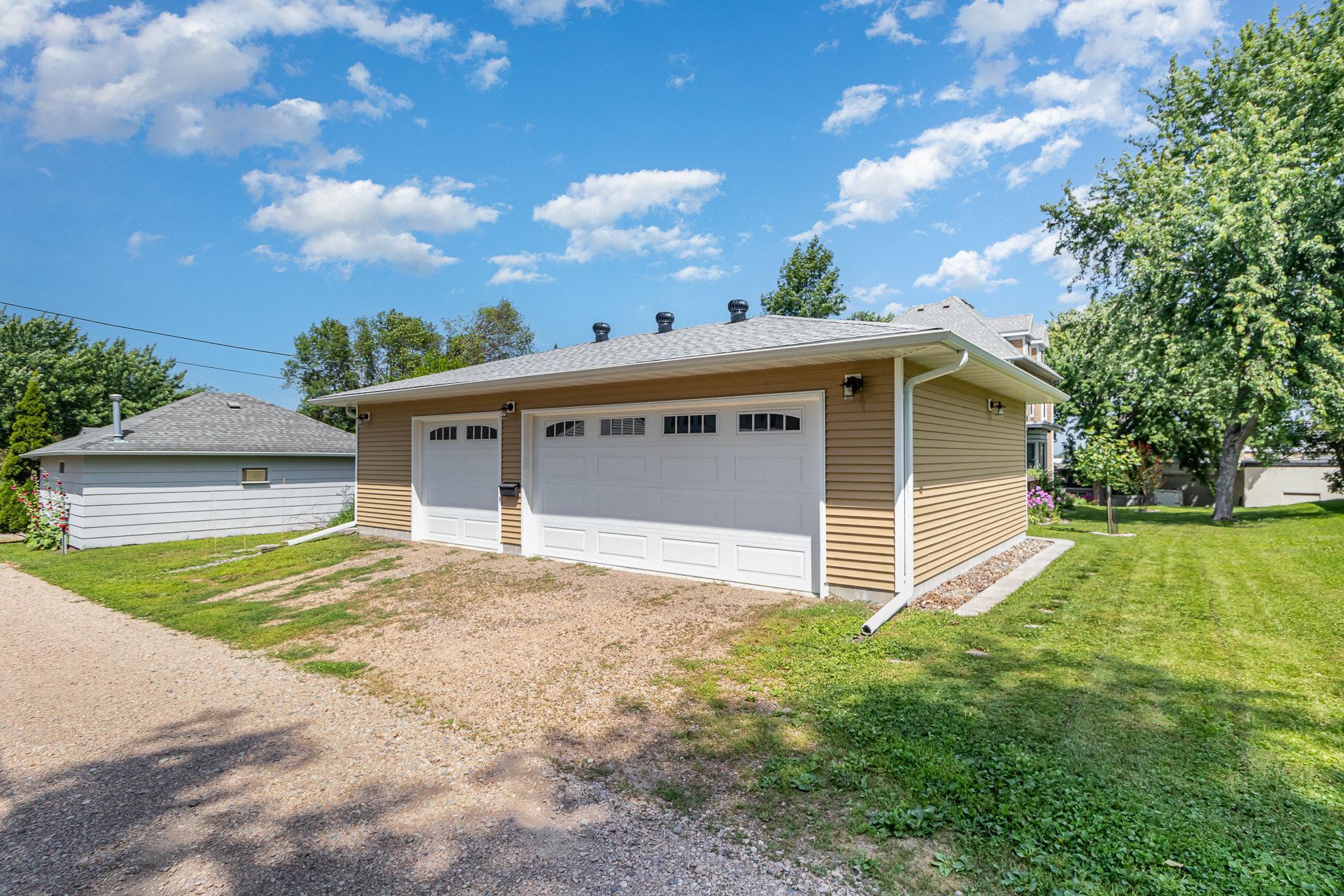 2022 built 3+ car garage! 1000 square feet with 60 amp electric, concrete floor. This beauty cost appx $100K!