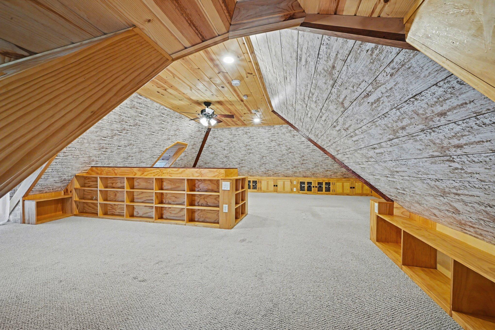 Top level of the home