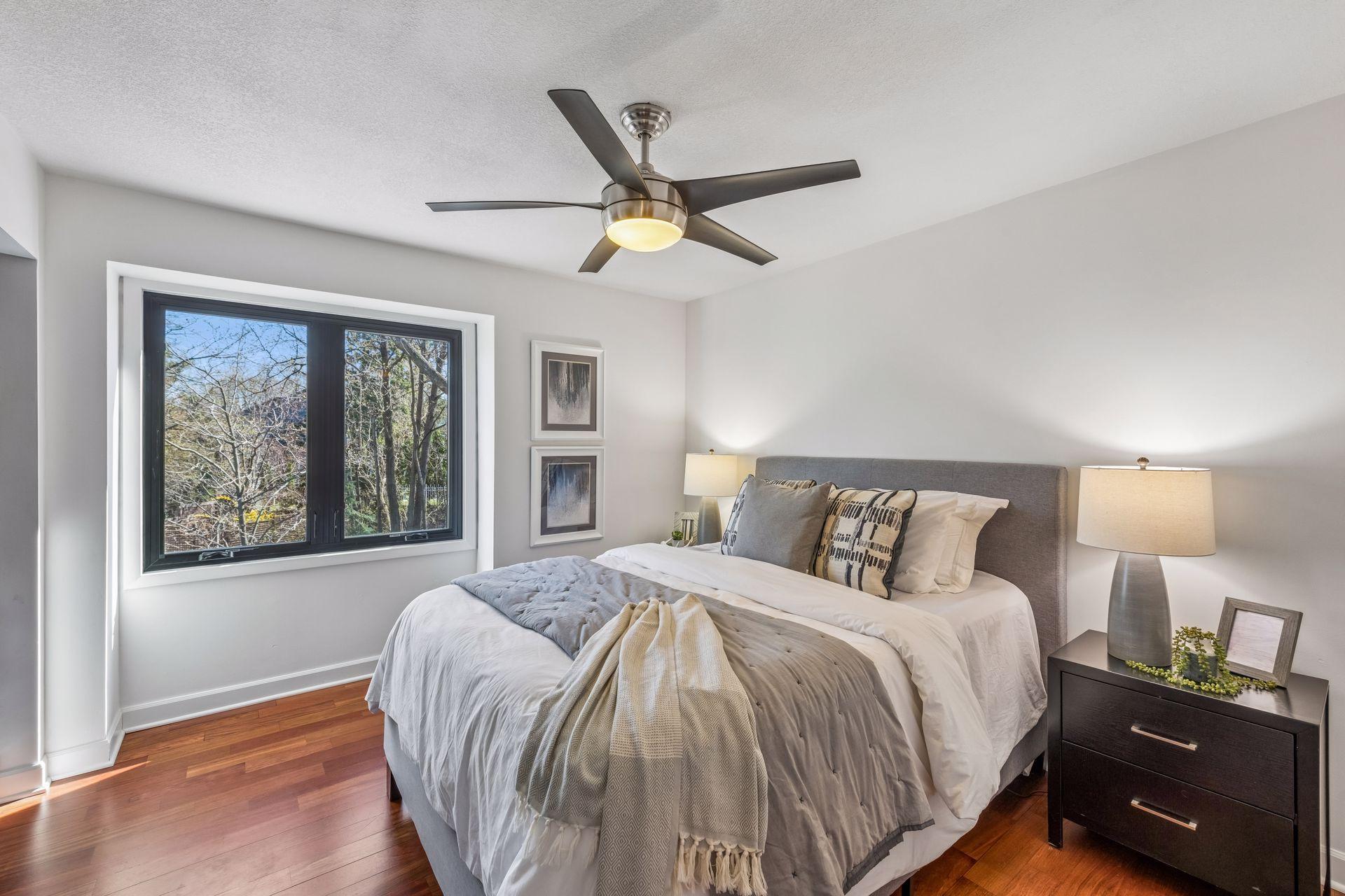 Third bedroom on the upper level.