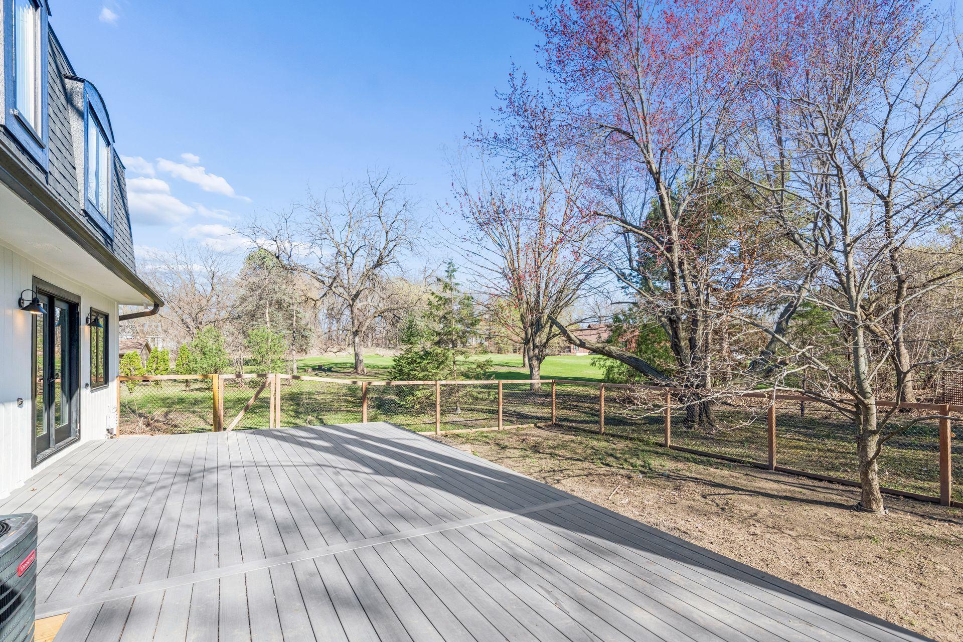 New low maintenance composite deck - 2024