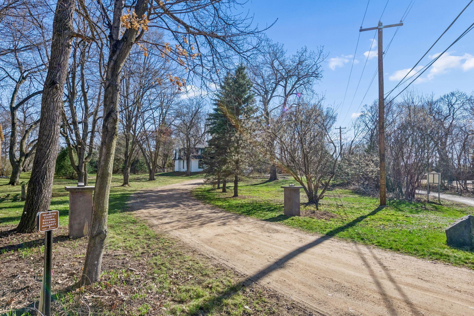 Tucked back away from road for added privacy