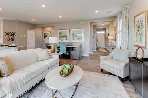 Great conversations happen in here. *Photos are of a previously staged model*